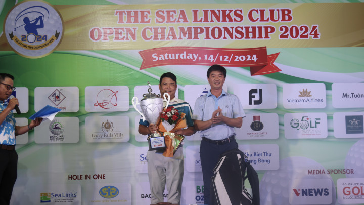 Golfer Lê Quý An Duy vô địch Sea Links Club Open Championship 2024