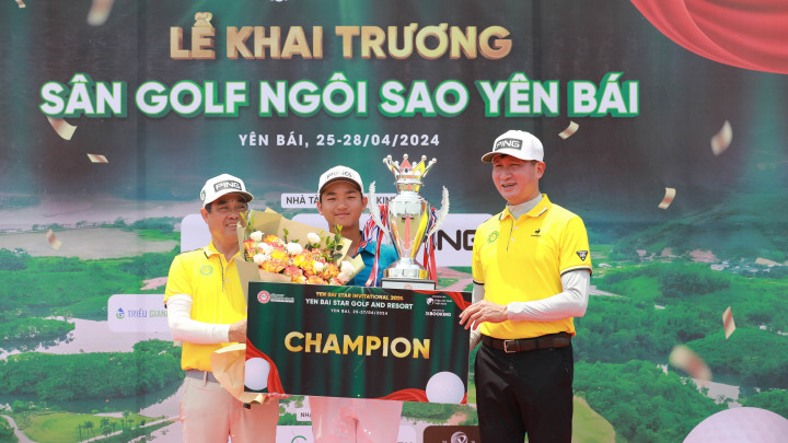 Sau chiến thắng Yen Bai Star Invitational, Nguyễn Anh Minh xếp hạng bao nhiêu thế giới?