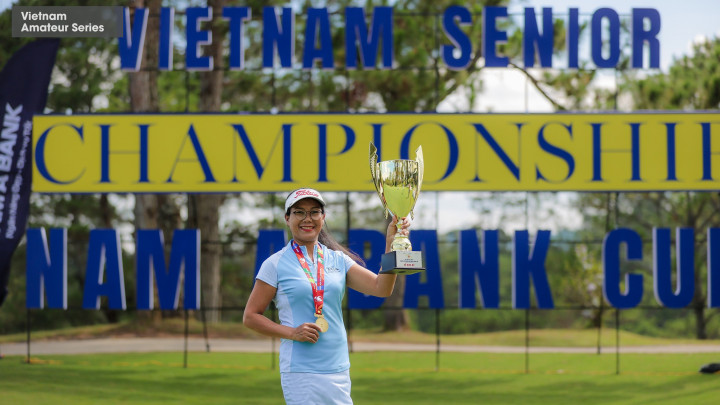 Golfer Nguyễn Thị Ngọc Dung lần thứ 5 vô địch golf quốc gia