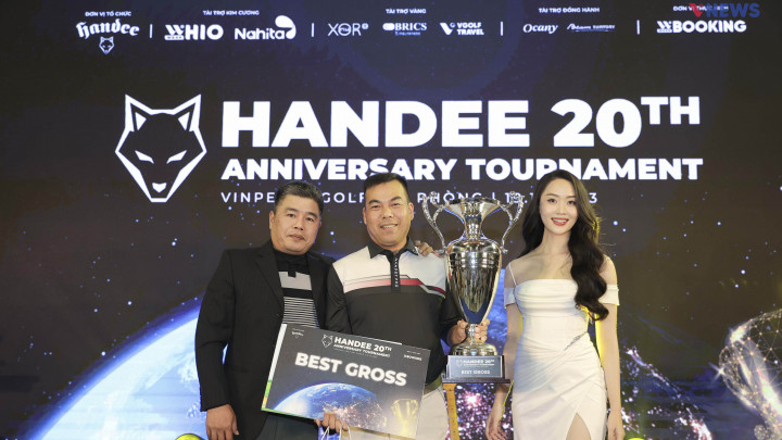 Golfer Vũ Quang Hoàng vô địch Handee 20th Anniversary Tournament
