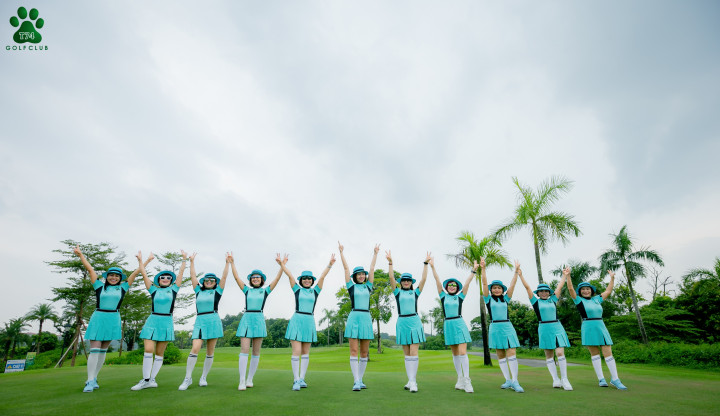 Đội tuyển nữ T74 đại diện hoa Mộc tại giải Vô địch các Câu lạc bộ Golf Hà Nội Mở rộng – PING Cup 2022