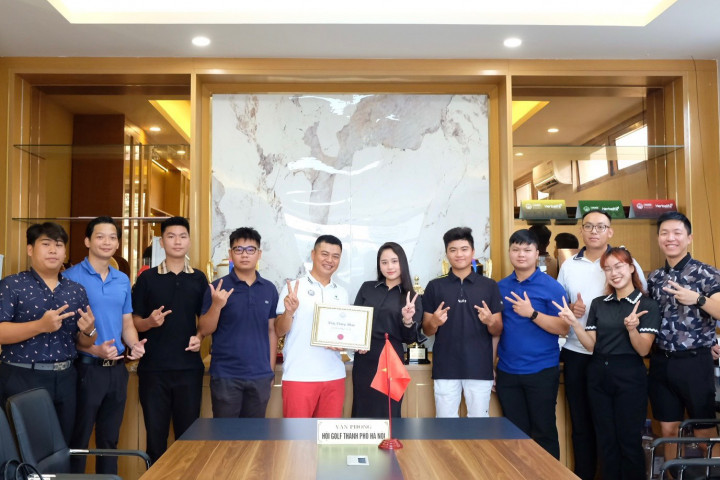 CLB G2K ra mắt, là thành viên Hội golf Tp Hà Nội