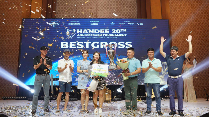 Trần Cẩm Lệ vô địch Handee 20th Anniversary Tournament Nha Trang