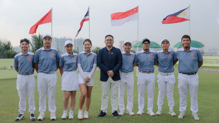Tuyển golf Việt Nam tự tin hướng đến chiến thắng tại Giải Vô địch Đồng Đội Nghiệp Dư Đông Nam Á 2024