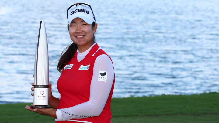 Kim A Lim ghi hole in one, vô địch LOTTE Championship tại Hawaii