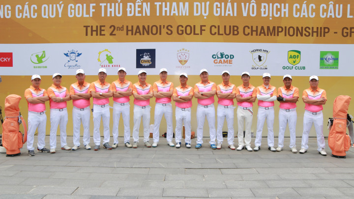 G&L 92-95 bắt đầu hành trình tìm lại vinh quang ở giải Vô địch các CLB Golf Hà Nội