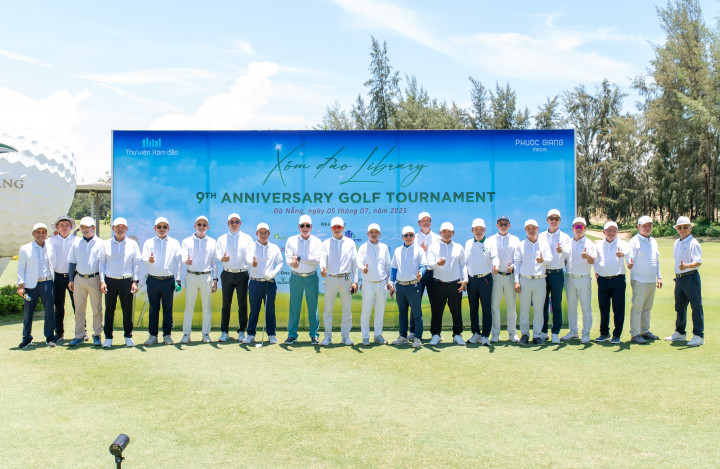 Thư Viện Xóm Đảo tổ chức giải golf kỷ niệm 10 năm “Mang sách về quê”