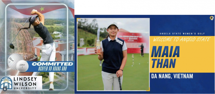 Thông qua học bổng golf, 5 golfer trẻ Việt Nam trở thành sinh viên Đại học Mỹ