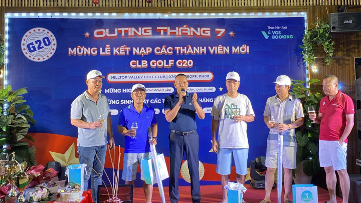 G20 tổ chức outing tháng 7: Kết nạp thêm 4 thành viên mới