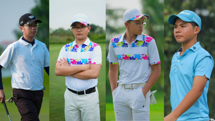 Chờ đợi màn thể hiện của 4 golfer tuổi teen tại King’s Cup 2024