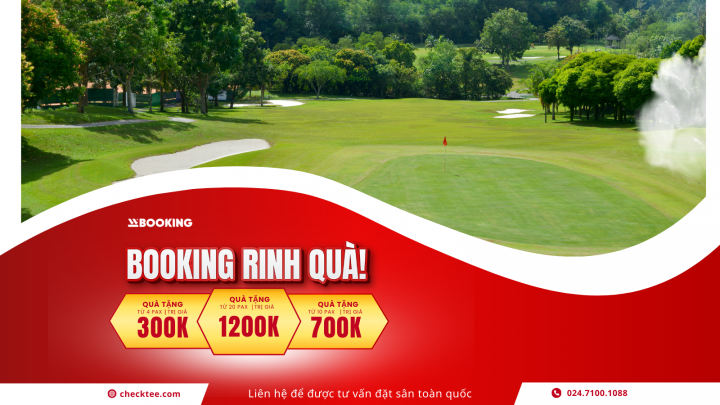 wBooking Tung Siêu Deal Đặt Sân Golf Tháng 11 Nhân Dịp Tháng Black Friday