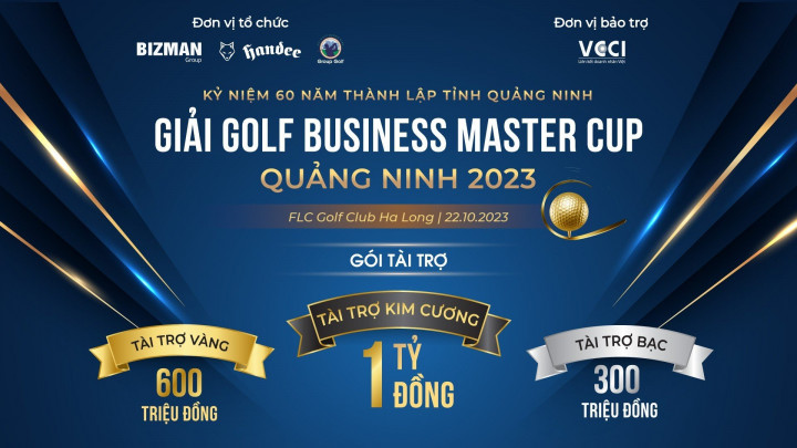 Handee đồng hành cùng giải golf Business Master Cup Quảng Ninh 2023