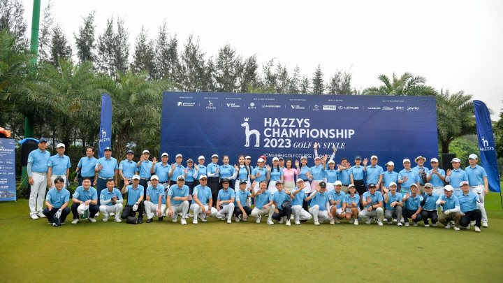 144 golfer phủ xanh giải đấu Hazzys Championship 2023