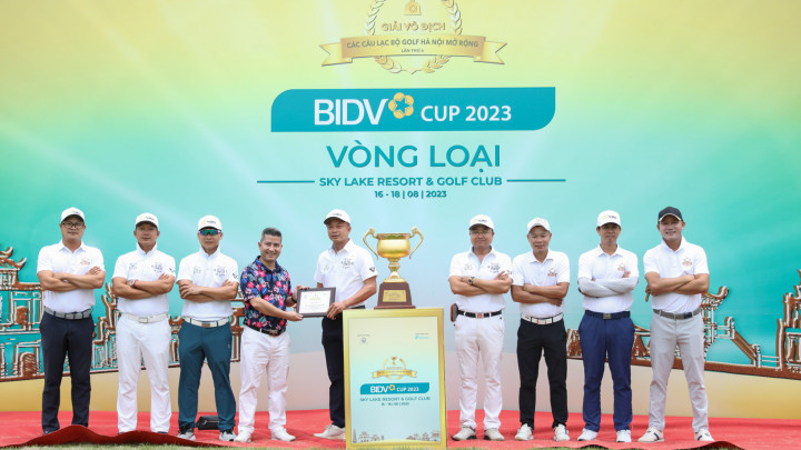 Hiệp Hoà lần thứ 2 dẫn đầu bảng xếp hạng vòng loại giải Vô địch các Câu lạc bộ Golf Hà Nội mở rộng
