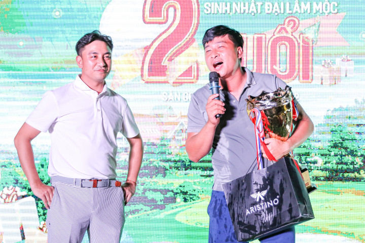 Nguyễn Trường Giang vô địch giải mừng sinh nhật 2 tuổi Câu lạc bộ golf Đại Lâm Mộc