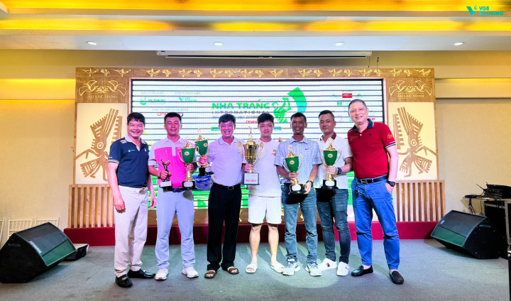 Golfer Trần Trung Kiên vô địch giải Golf Nghiệp Dư Quốc Tế Nha Trang Mở Rộng Lần Thứ II- Tranh cúp Anex Tour 2023