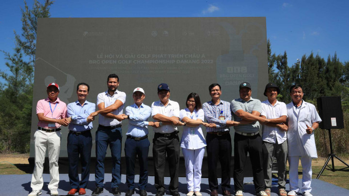 Memorable moments at the launching ceremony of the BRG Open Golf Championship 2022