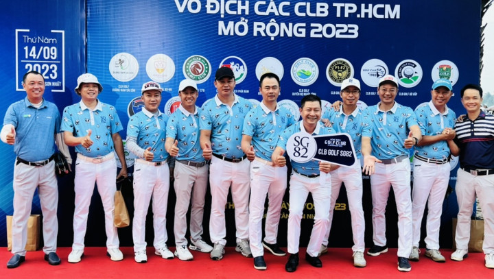 SG82 tham dự giải golf Vô địch các CLB TP Hồ Chí Minh Mở rộng 2023
