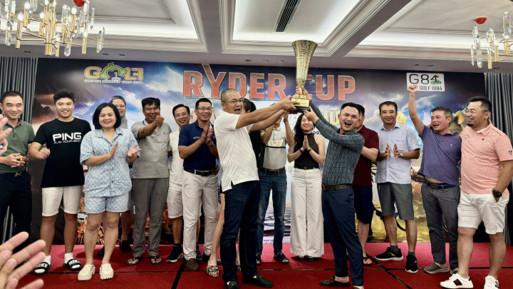 Giải đấu giao hữu Ryder Cup: CLB golf Khỉ Vàng giành chiến thắng ngoạn mục trước G84