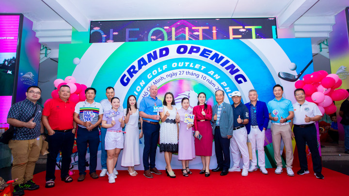 Cửa hàng outlet golf đầu tiên lớn nhất Việt Nam khai trương