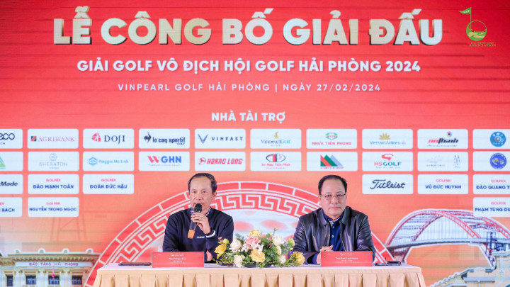 Giải Vô địch Hội golf Hải Phòng được tổ chức với quy mô lớn