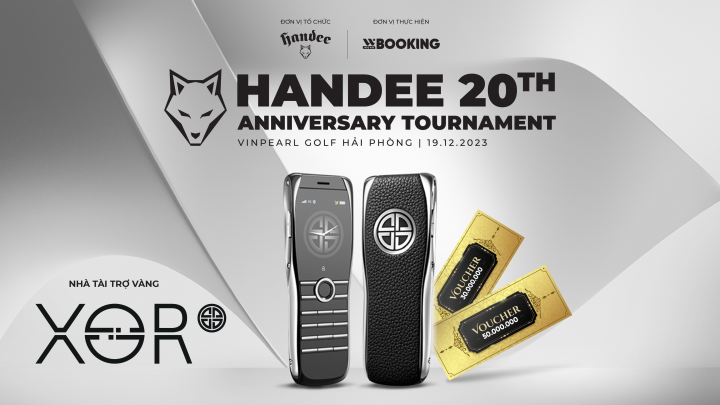 Sở hữu siêu phẩm Luxury XOR Titanium classic X2 trong tay khi tham dự Handee 20th Anniversary Tournament