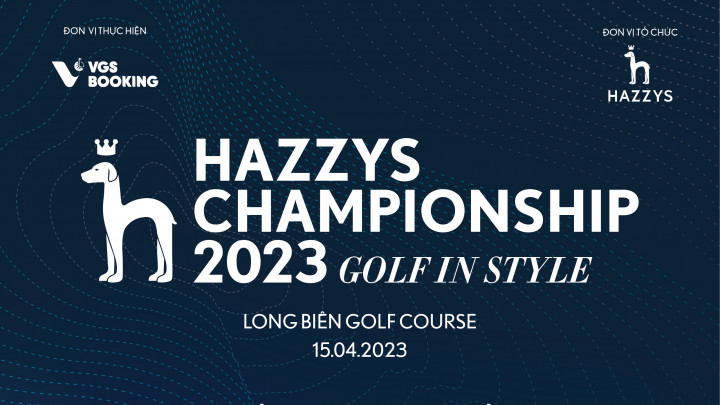 Hazzys lần đầu tiên tổ chức giải golf