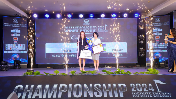 Golfer Nguyễn Thị Hoàng Trinh ghi HIO tại Vòng loại III - Tan Son Nhat Golf Course Championship 2024