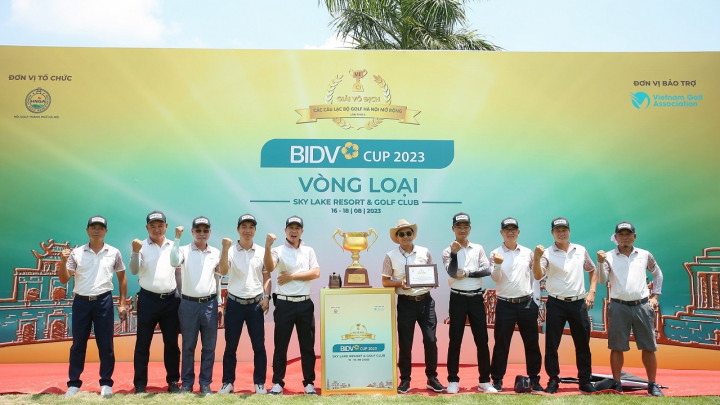 CLB Vũ Võ HN lần đầu tham gia đã xuất sắc bước vào vòng chung kết giải Vô địch các CLB golf Hà Nội mở rộng 2023
