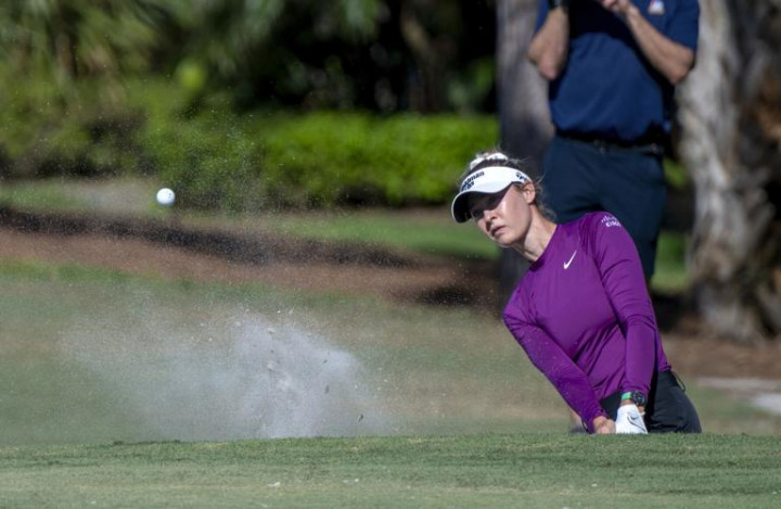 Nelly Korda gặp khó ở vòng mở màn CME Group Tour Championship, bị Narin An bỏ cách 8 gậy