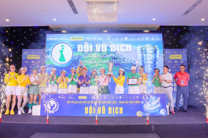 CLB Golf Nữ Hà Nội (Queen Club) vô địch giải Toàn quốc