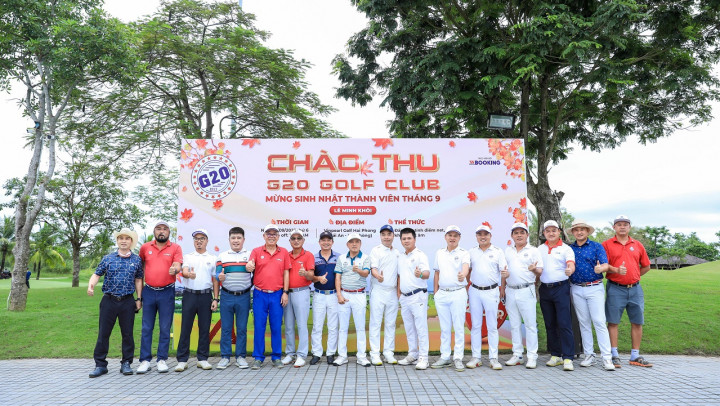 G20 giao lưu cùng CLB Đất Cảng tại Vinpearl Golf Hải Phòng