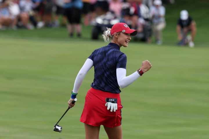 Ấn tượng Nelly Korda trong ngày mở màn Solheim Cup 2024