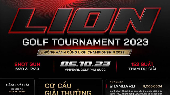 Hole in one 4 xe Audi tại Lion Golf Tournamnet 2023