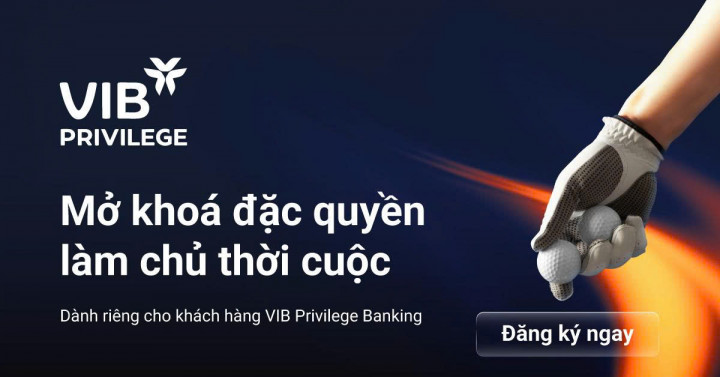 CHỈ CÒN 5 NGÀY CUỐI CÙNG: ĐỪNG BỎ LỠ ĐẶC QUYỀN GOLF DÀNH RIÊNG CHO GOLFER TỪ VIB x wBOOKING