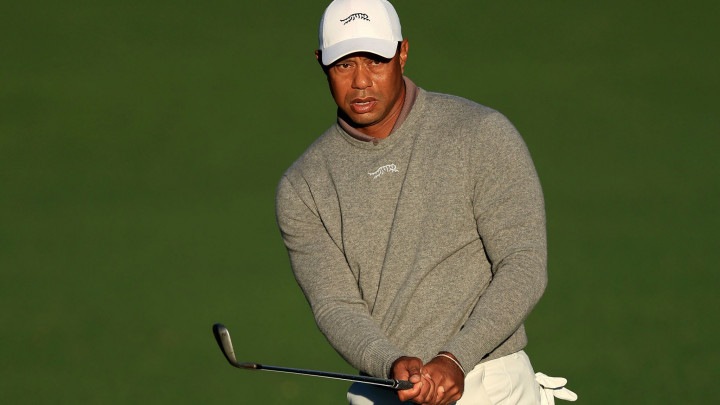 Tiger Woods khảo sát sân đấu trước ngày khởi tranh PGA Championship