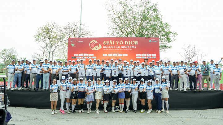 Khai mạc giải Vô địch Hội golf Hải Phòng 2024: Sôi nổi và hấp dẫn