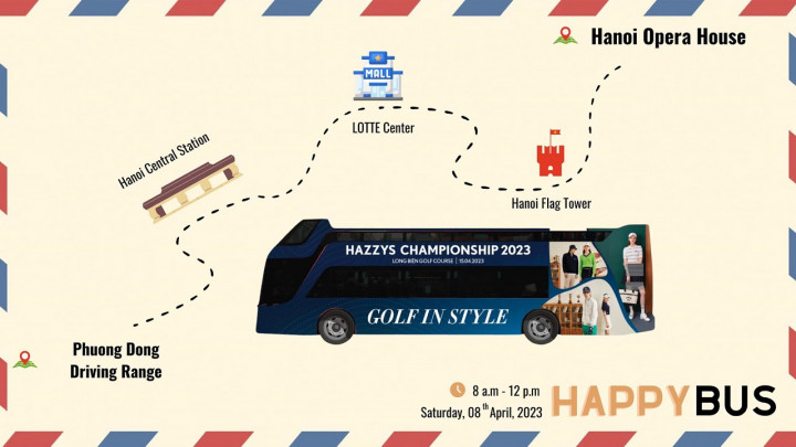 Chiến dịch Golf in Style Roadshow của “Hazzys Championship 2023”