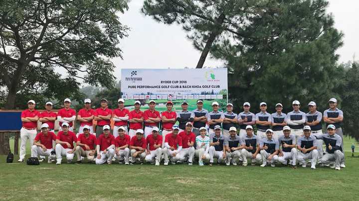 Ryder Cup 2018 Pure Performance Golf Club và Bách Khoa Golf Club chính thức khởi tranh