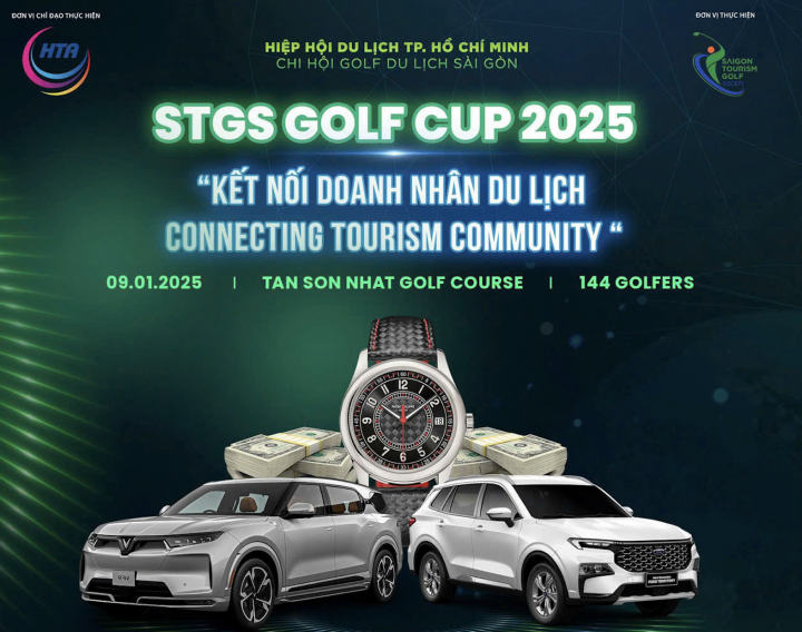 Giải STGS Golf Tournament 2025: Kết nối các doanh nghiệp du lịch lữ hành