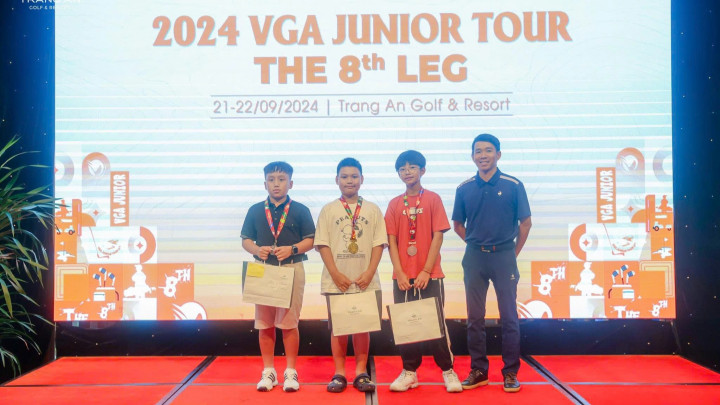 Nguyễn Gia Vinh – Tài năng trẻ tỏa sáng tại VGA Junior Tour