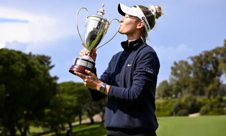 Nelly Korda đoạt giải LPGA Rolex Player of the Year 2024