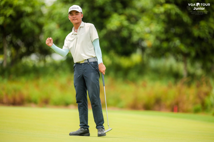 Nguyễn Văn Hoà ngược dòng vô địch chặng 2 VGA junior Tour 2026