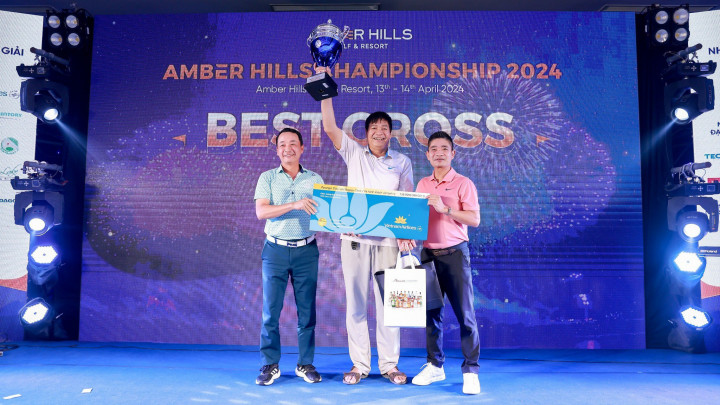 Golfer Trương Văn Nam vô địch Amber Hills Championship 2024