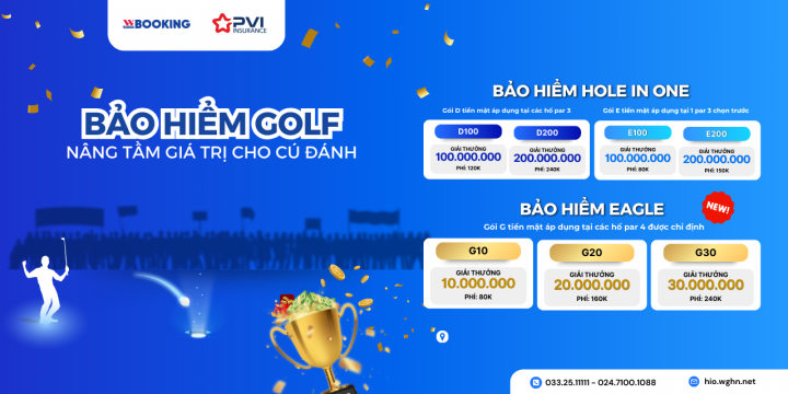 wBooking & Bảo Hiểm PVI: Cặp Đôi Hoàn Hảo Dẫn Đầu Thị Trường Bảo Hiểm Golf Việt Nam