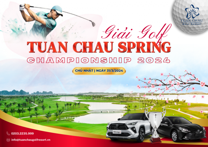 Công tác chuẩn bị giải golf Tuan Chau Spring Championship 2024 đã hoàn tất