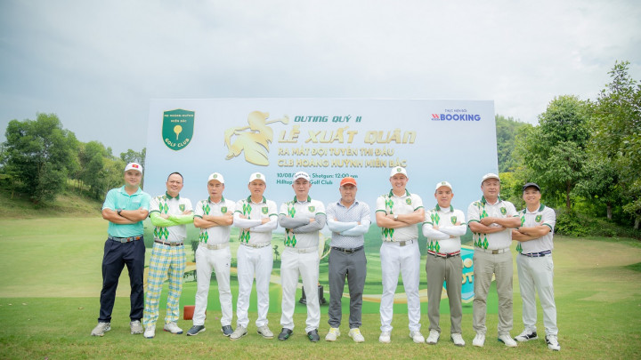 CLB golf Hoàng Huỳnh Miền Bắc ra mắt đội tuyển chính thức tham dự giải Vô địch các CLB Dòng Họ - Jymec cup 2023