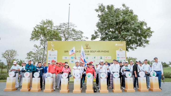 Giải Vô địch các Câu lạc bộ - Nét mới của hội golf Hải Phòng