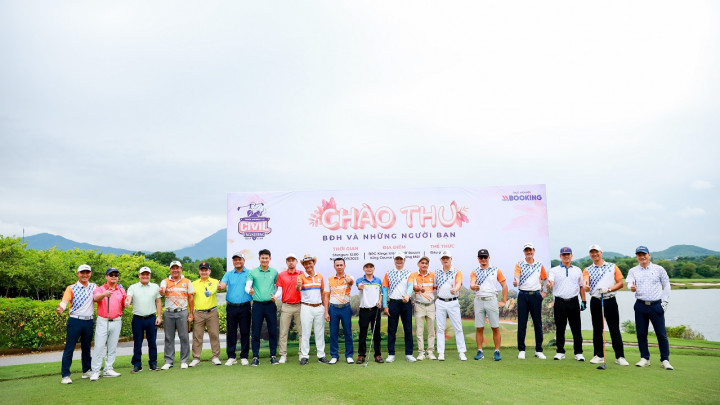 CLB golf Đại học Xây Dựng tổ chức sự kiện chào Thu 2023
