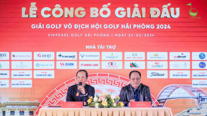 Khởi tranh Giải Vô địch golf Hải Phòng 2024: Ngày hội lớn của cộng đồng golf đất Cảng